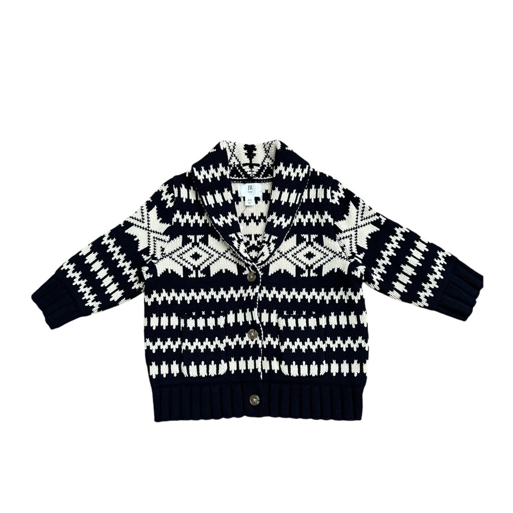 18-24m Banana Republic Holiday Knit Sweater Christmas Cardigan NWT 18m 24m 2t